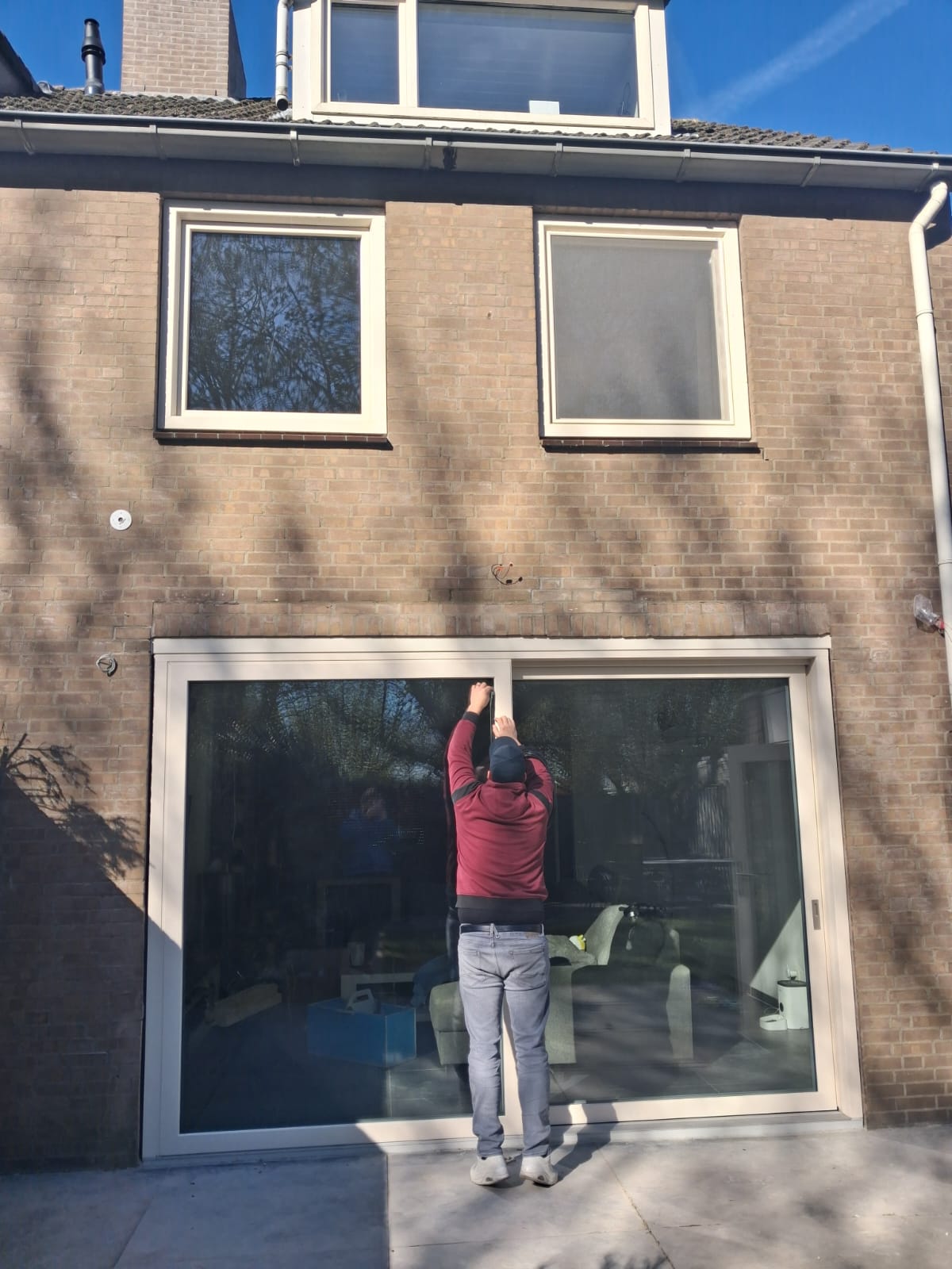Servis okien, Breda, Holandsko